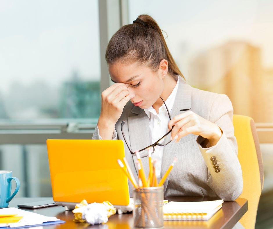 stress affects your skin and hair